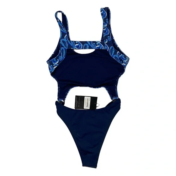 NWT Icon Swim Women’s “One And Only” Cutout One Piece Swimsuit, Size S - Picture 10 of 10